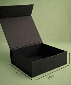 Caja Magnética 13x15x5 Negro Sin Manilla