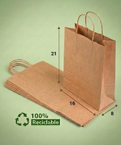 BOLSAS KRAFT 16x21x08