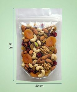 BOLSAS DOYPACK TRANSPARENTE 20X30