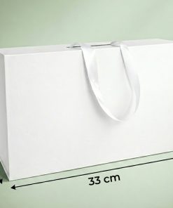 Caja Magnética 33x20x10 Blanco Con Manilla