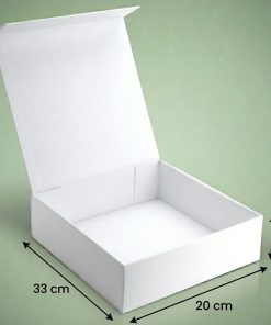 Caja Magnética 33x20x10 Blanco Sin Manilla