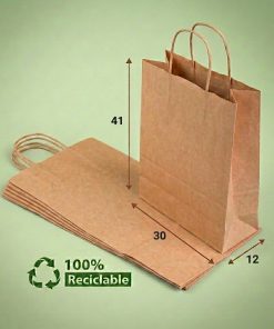 BOLSAS KRAFT 30X41X12