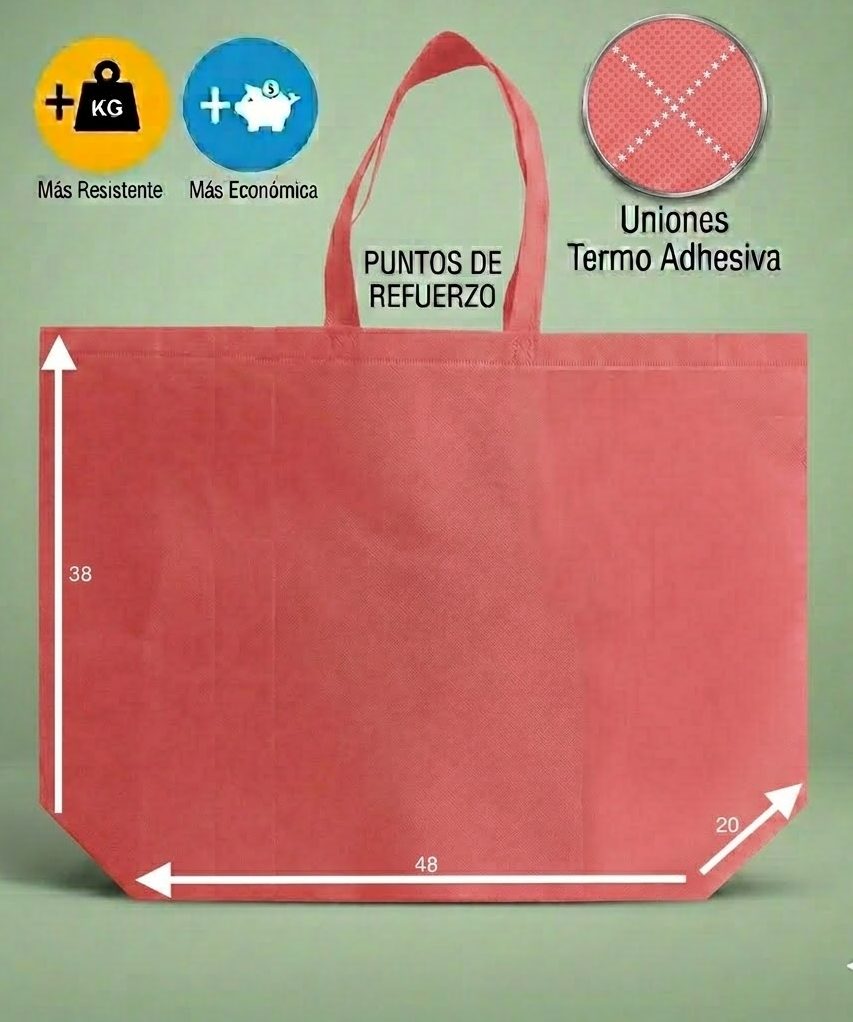 "48x38x20" RESISTENCIA 12kg. máx. ROJO