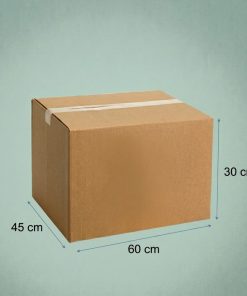 CAJA DE CARTON 65X45X30 30C