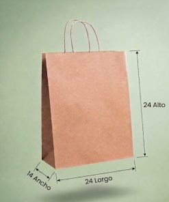 BOLSAS KRAFT  24X24X14  MINI DELIVERY