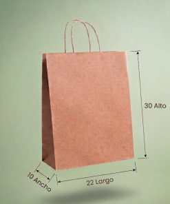 Kosas Pack Chile | BOLSAS KRAFT 22X30X10