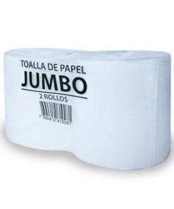 TOALLA JUMBO EXTRA BLANCA  PACK 2 UNIDADES