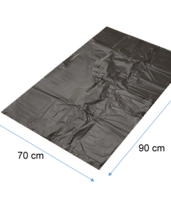 BOLSAS DE BASURA NEGRA 70X90  DE 10 UNIDADES