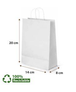 BOLSAS BLANCAS 14X20