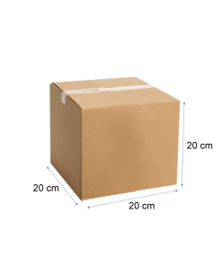 CAJA CARTON 20X20X20 12C