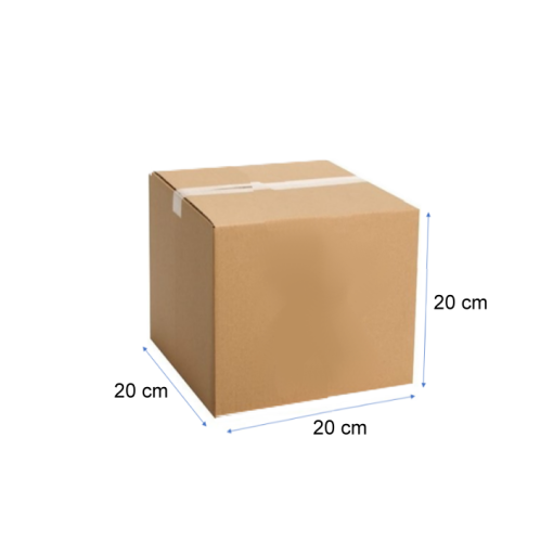 CAJA CARTON 20X20X20 12C