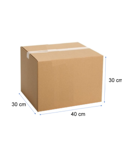 CAJA CARTON 40X30X30 12C