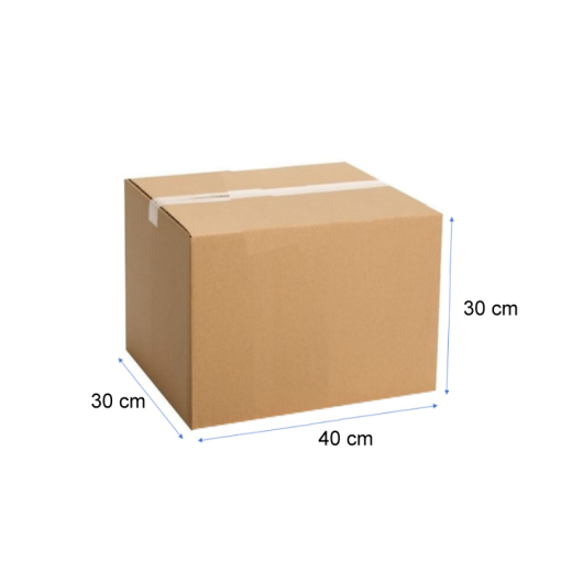 CAJA CARTON 40X30X30 12C