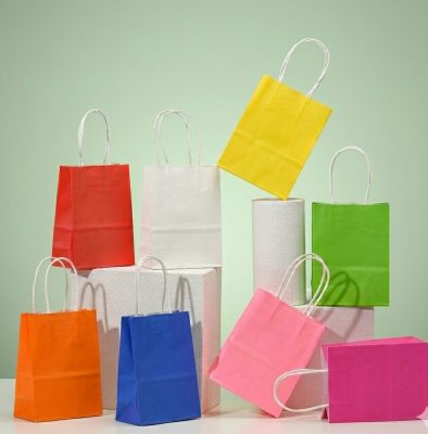 Bolsas Papel de colores