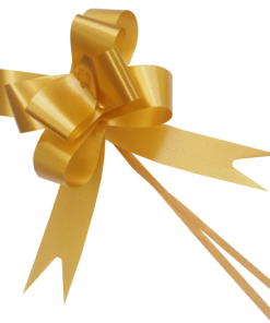 Cinta de regalo autoarmable color Dorado