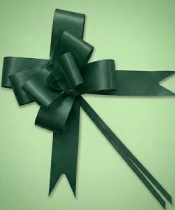 Cinta de regalo autoarmable color Verde