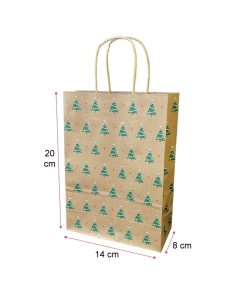 BOLSAS NAVIDAD 14X20