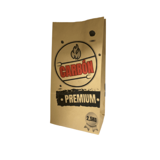 BOLSAS CARBON 2,5 KILOS DOBLE HOJA