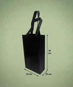 BOLSAS TNT NO TEJIDAS 12X36X10 UNA BOTELLA