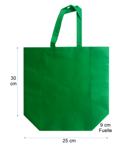 "25x30x9" ALTA RESISTENCIA(10kg. máx.) VERDE