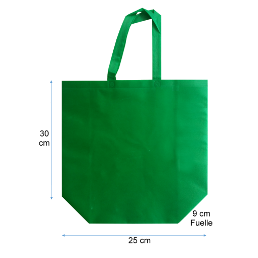 "25x30x9" ALTA RESISTENCIA(10kg. máx.) VERDE