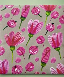 SOBRE  DE PAPEL CON PEGAMENTO 21x31 CM TULIPANES